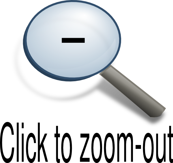 How To Set Use Click To Zoom Out Svg Vector Clipart (600x564), Png Download