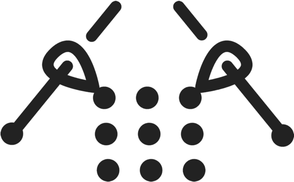 Knitting Icon Rubber Stamp - Supravit Tablets In Pakistan Clipart (600x600), Png Download