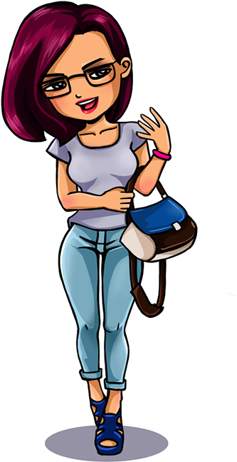 My Grandparents 's Wedding - Cartoon Clipart (600x820), Png Download