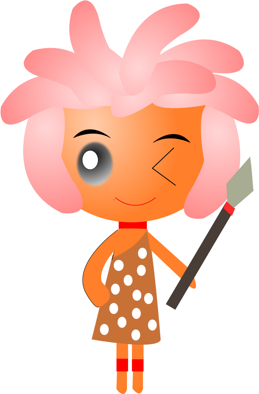 Anime Character Art 73 999px 162 - Artist Clipart (999x1413), Png Download