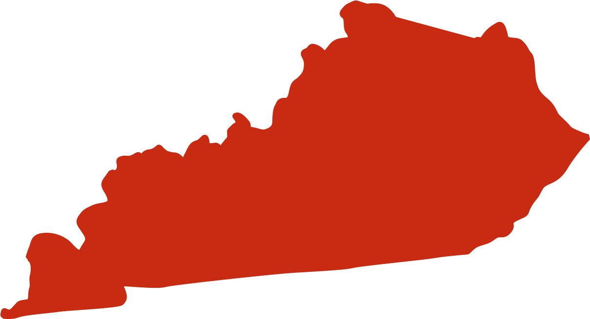 Kentucky - Mccreary County Kentucky Map Clipart (1920x1080), Png Download