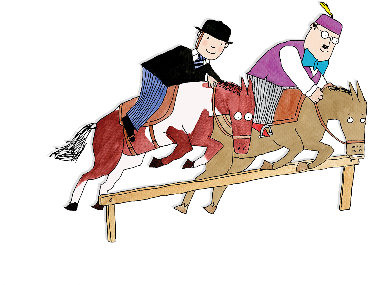 Build Your Own Pony Or Horse Insurance Policy - Cartoon Clipart (1596x1214), Png Download