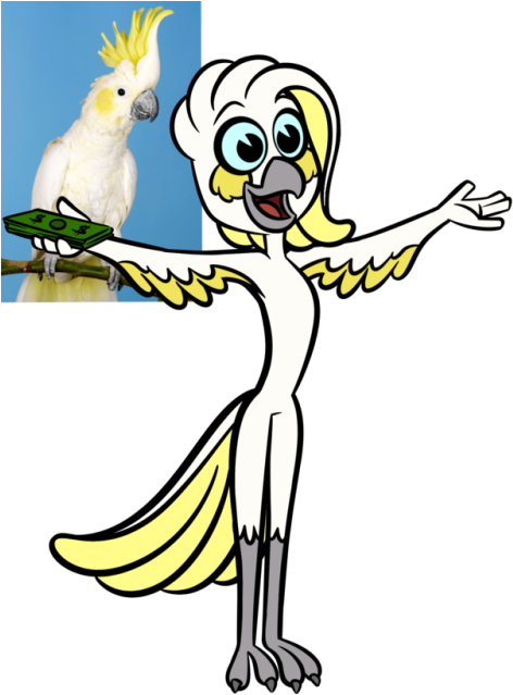 Jpg Free Download And My Figure Assignment - Cockatoo Clipart (500x666), Png Download