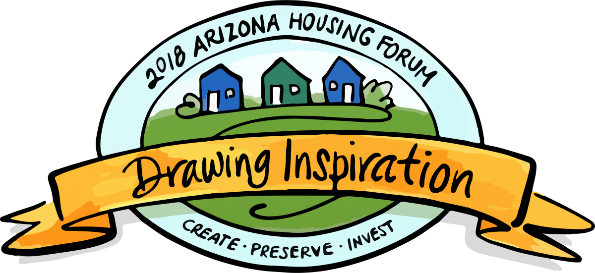 2018 Arizona Housing Forum - Arizona Clipart (1200x551), Png Download