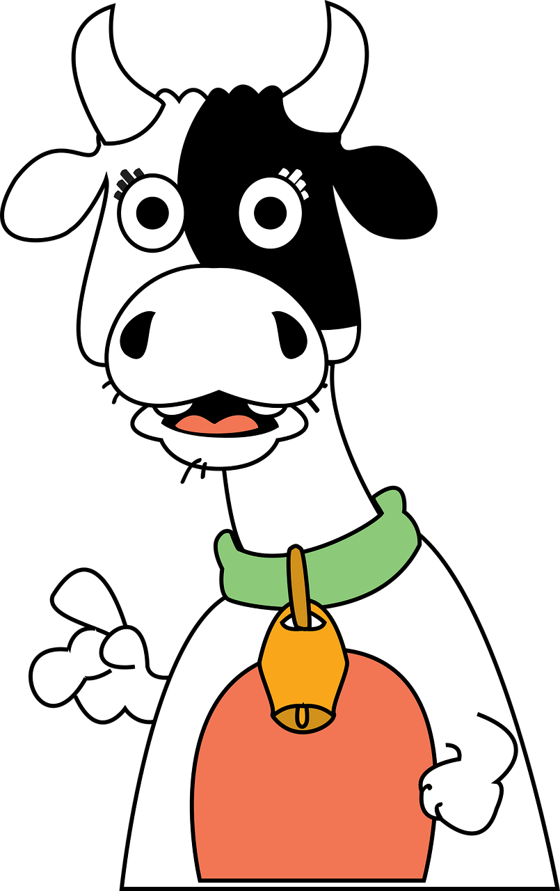 Vector - Cow Super Soft Reduces Drag Popular Golf Balls Training Clipart (805x1280), Png Download