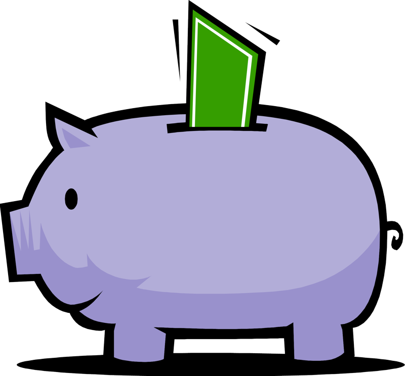 Piggy Bank Clipart (800x744), Png Download