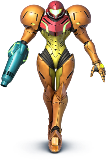 Samus Aran - Super Smash Bros Samus Clipart (522x640), Png Download