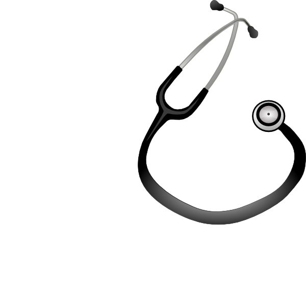 Stethoscope Png Doctor Vector Clipart (600x587), Png Download
