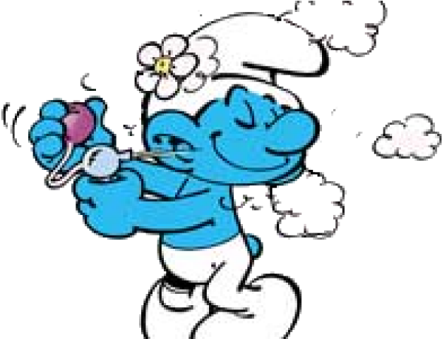 Smurfs Clipart Vanity - Les Schtroumpfs A Lunette - Png Download (640x480), Png Download