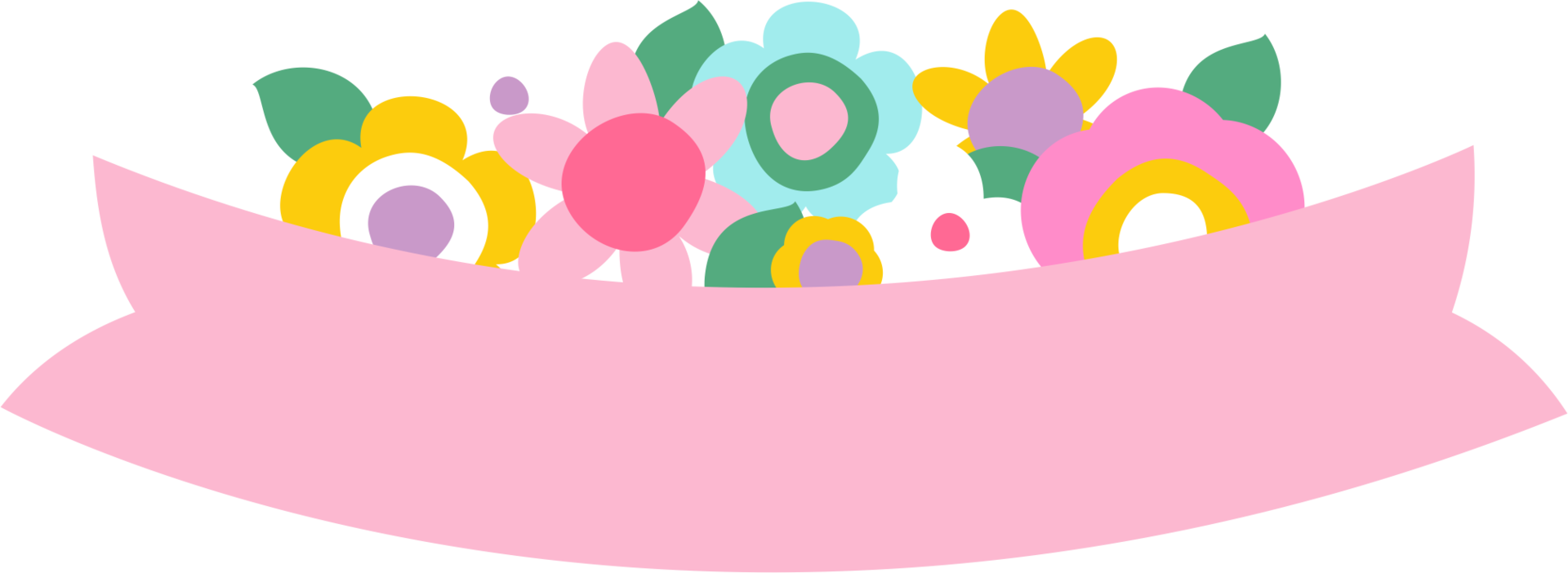 Label, Printables, Stickers, Colorful Flowers, Clip - Paper - Png Download (1920x702), Png Download