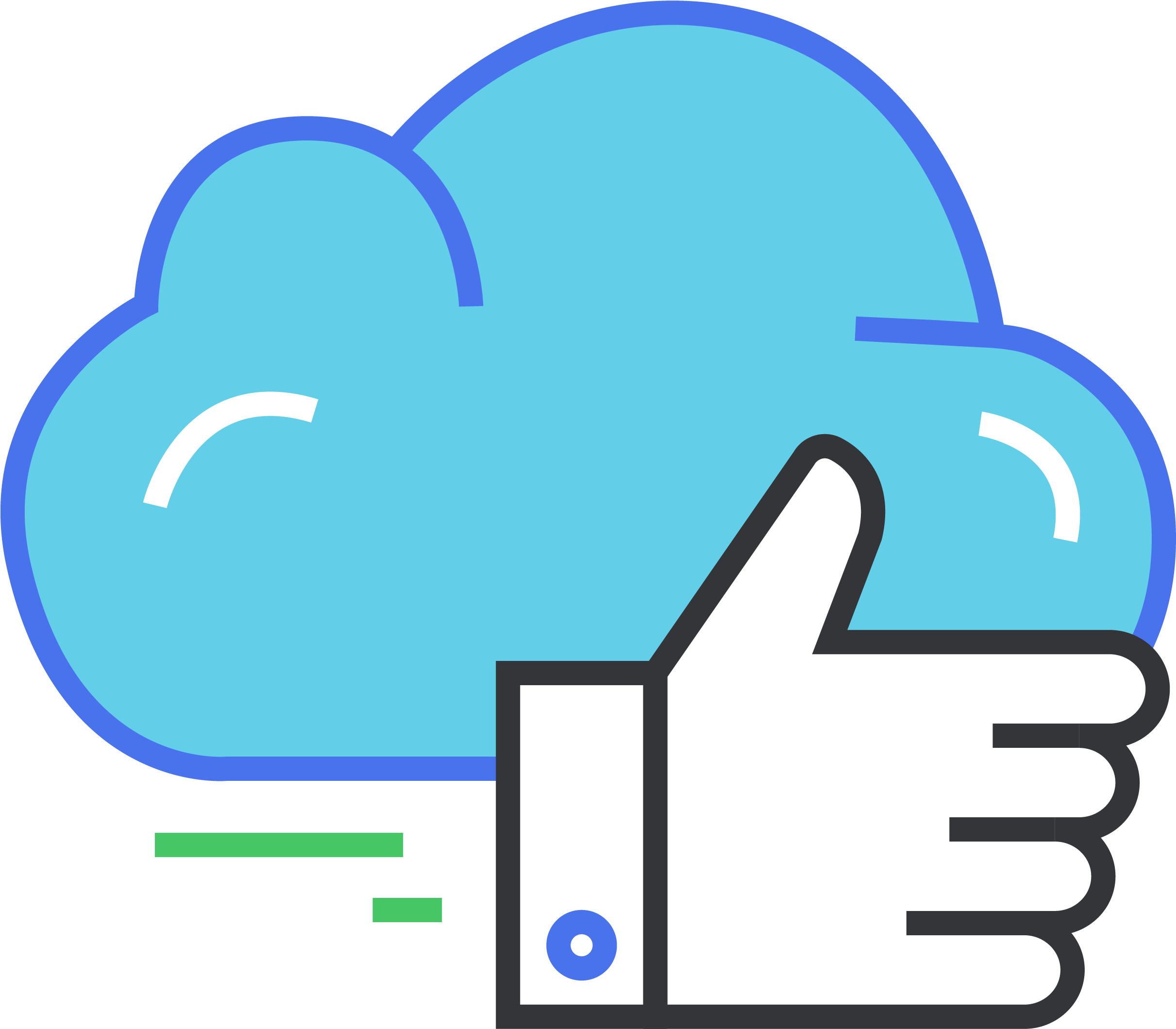 Who We Are - Thumb Signal Clipart (2561x2561), Png Download