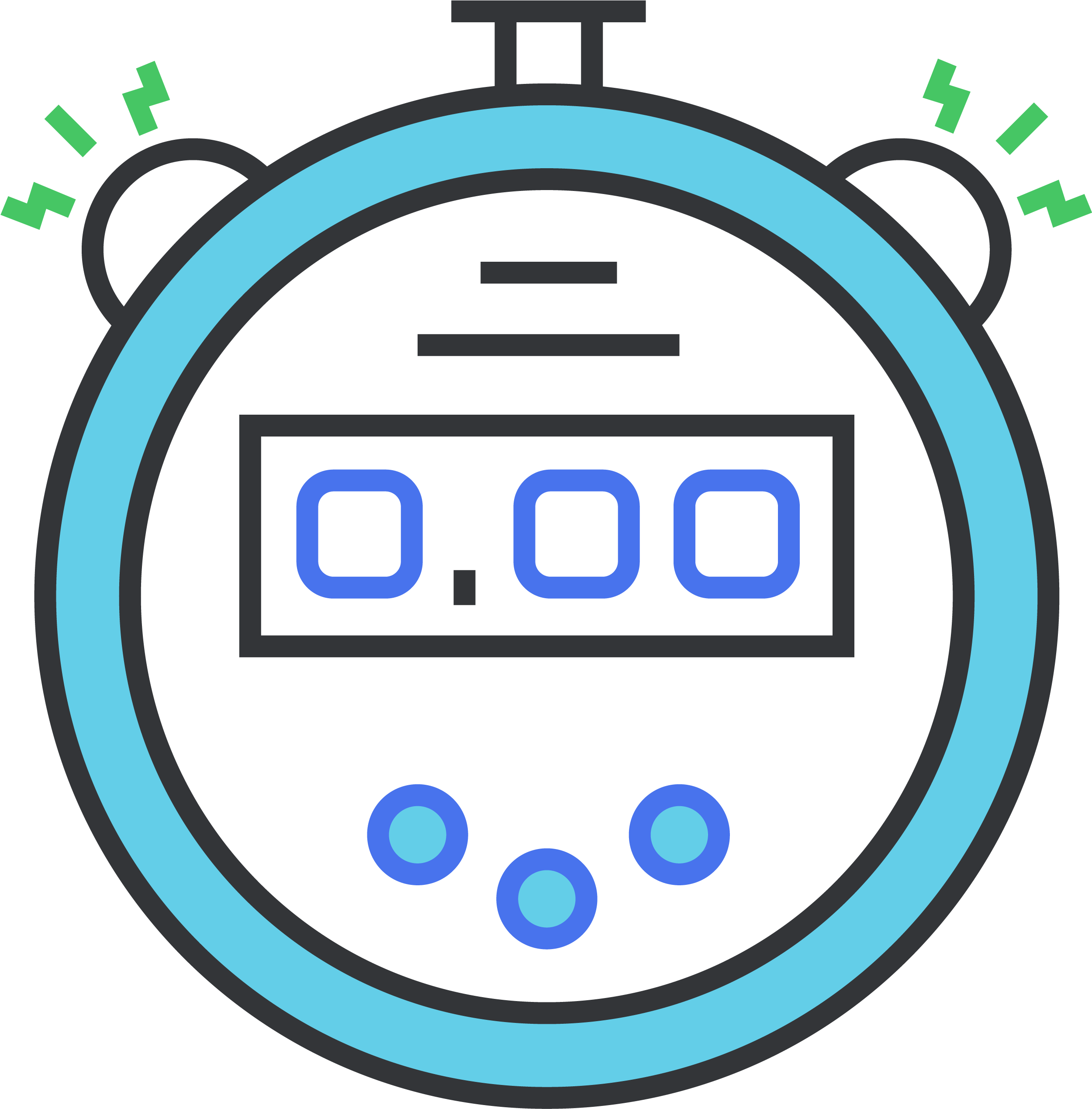Cloudqos® Service Assurance And Monitoring - Simbolo De Proteccion Civil Clipart (2561x2561), Png Download