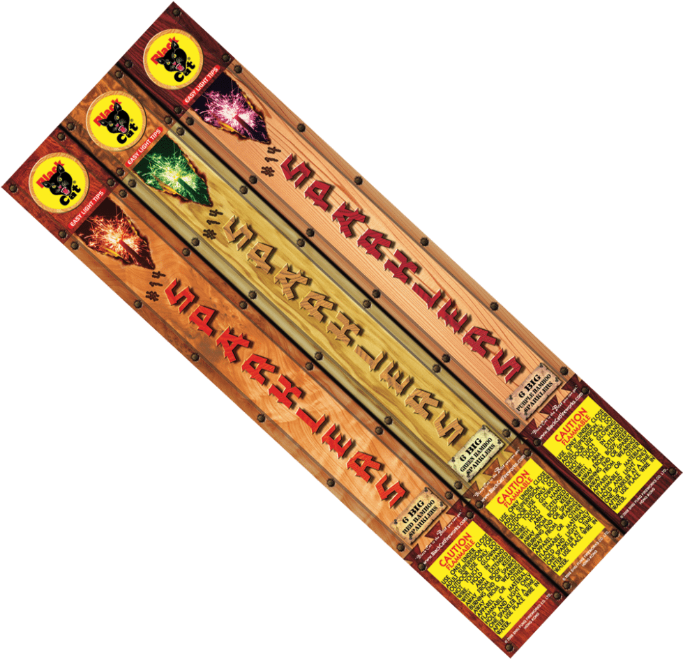 #14 Color Bamboo Sparklers - Color Clipart (1024x1024), Png Download