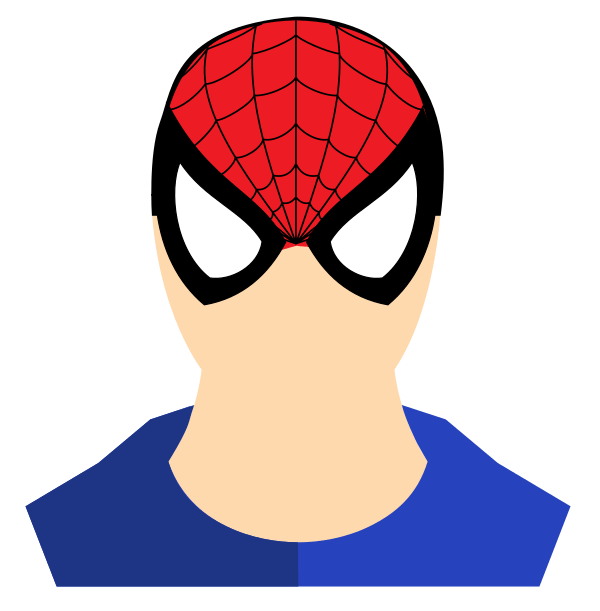 Philosopher William James Is Often Portrayed As Being - Spiderman Head Silhouette Cut Out Clipart (600x611), Png Download