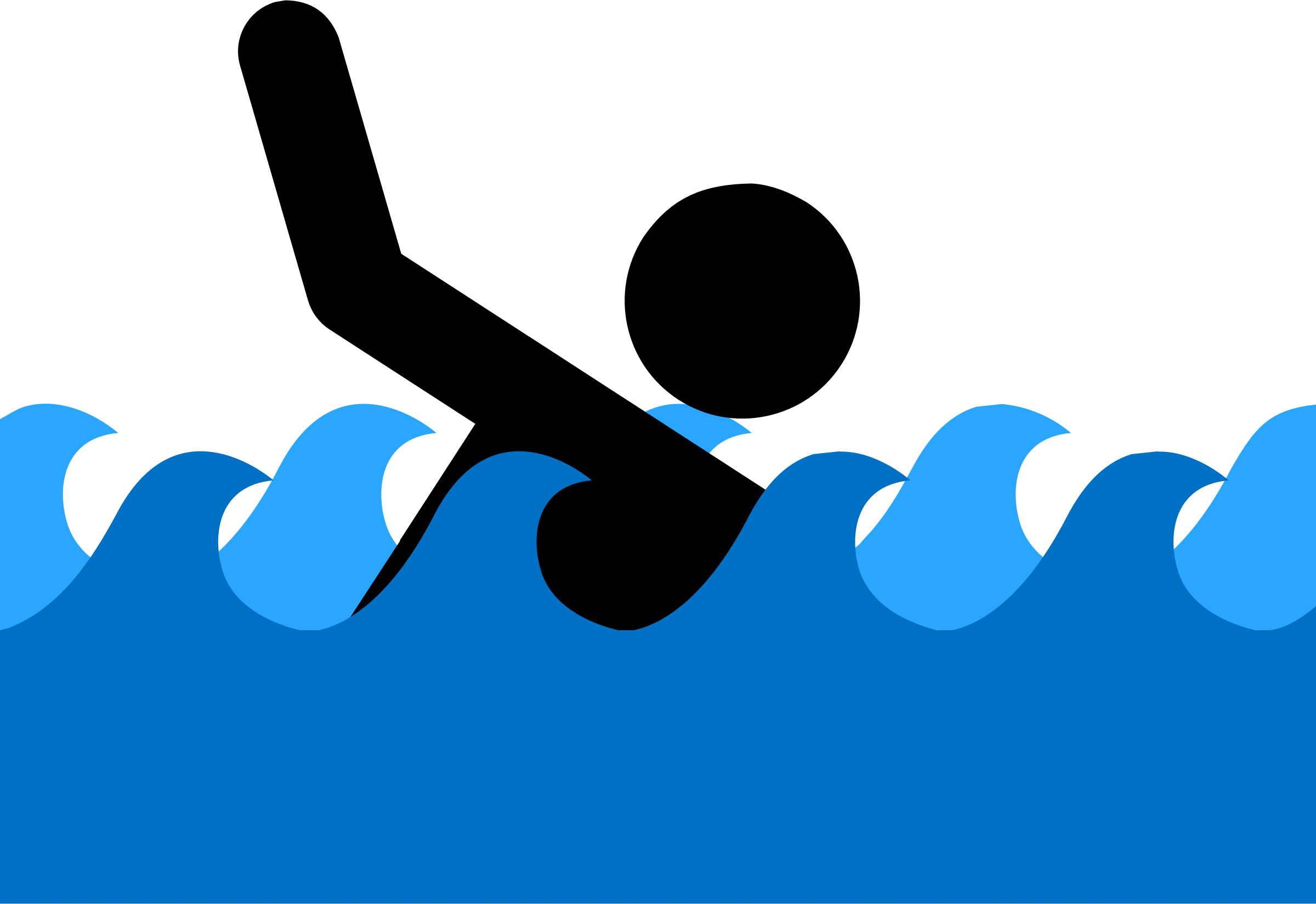 Drowning - Drowning Clipart - Png Download (2400x1648), Png Download