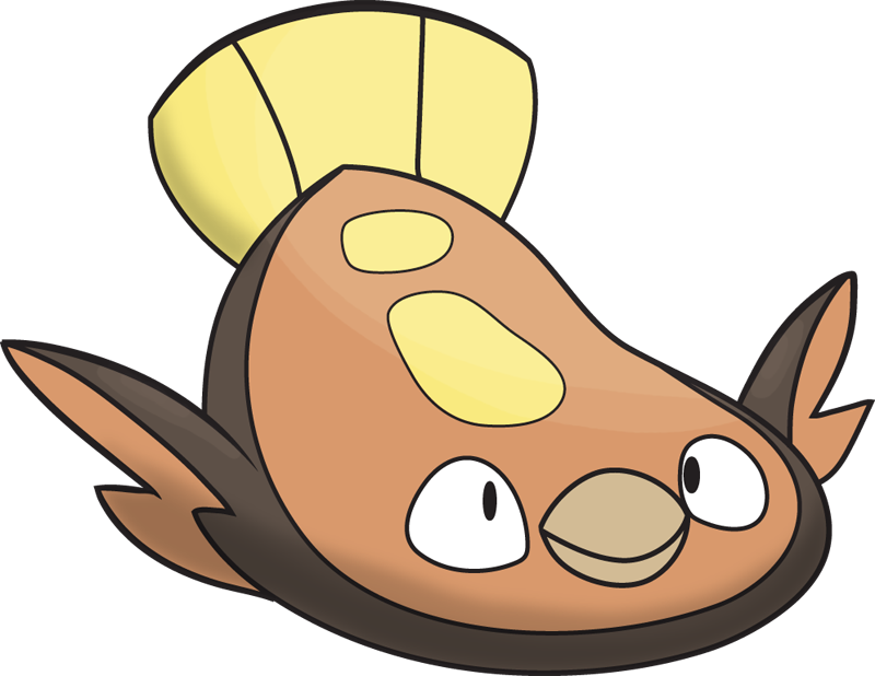 9,768,000 Exp - Stunfisk Png Clipart (800x618), Png Download