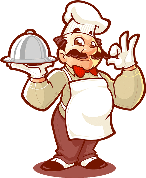 Clipart Restaurant Small Restaurant - Restaurant Mascot Logo Ideas - Png Download (639x723), Png Download