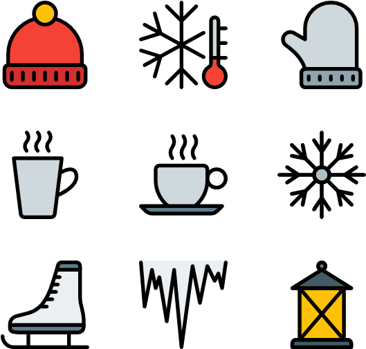 Winter - Symbol Clipart (600x564), Png Download