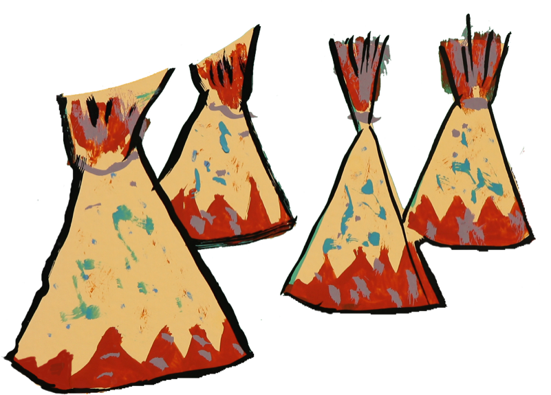 This 50 Foot Cement Tee Pee In Lawrence Kansas Is Said Clipart (800x588), Png Download