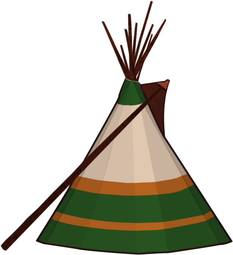 Teepee - Illustration Clipart (822x879), Png Download