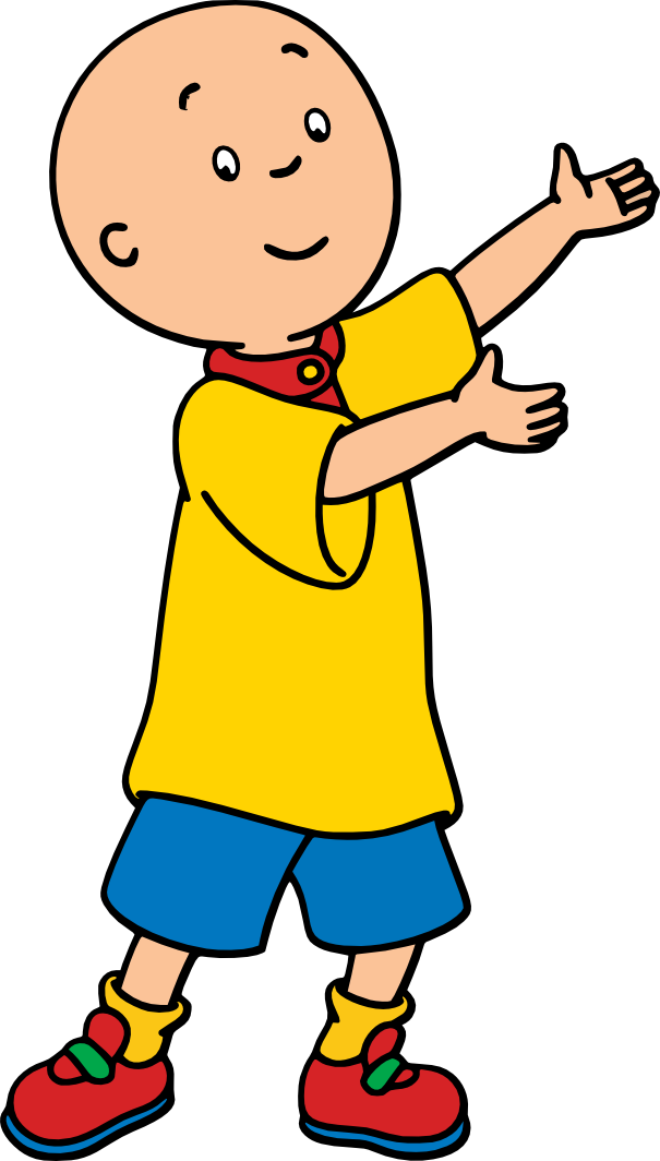 Crafting With Meek Caillou Svg - Caillou One Punch Man Meme Clipart (605x1064), Png Download