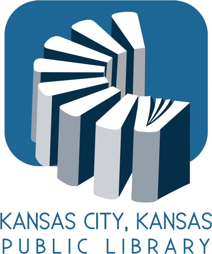 The - Kansas City Kansas Public Library Logo Clipart (697x830), Png Download