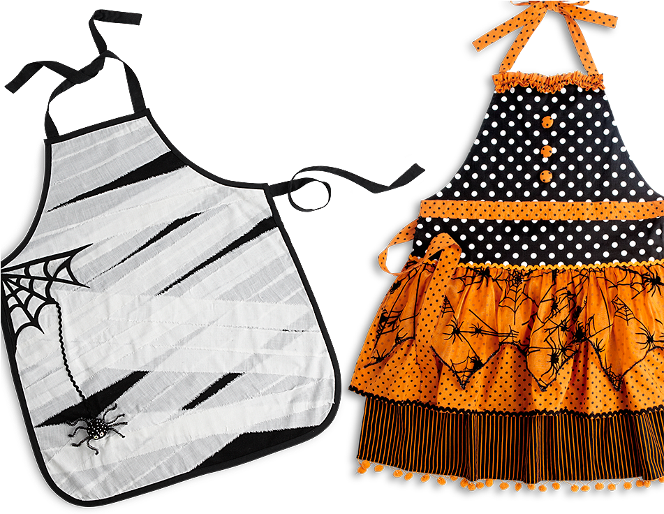 Halloween Aprons Make A Nice Ghostess Gift - Halloween Clipart (950x750), Png Download