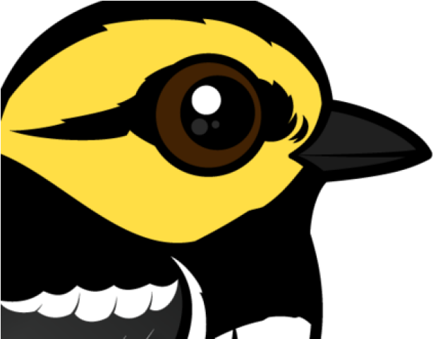 Songbird Clipart Texas - Birdorable Goldener-cheeked Trällerer Grußkarte - Png Download (640x480), Png Download