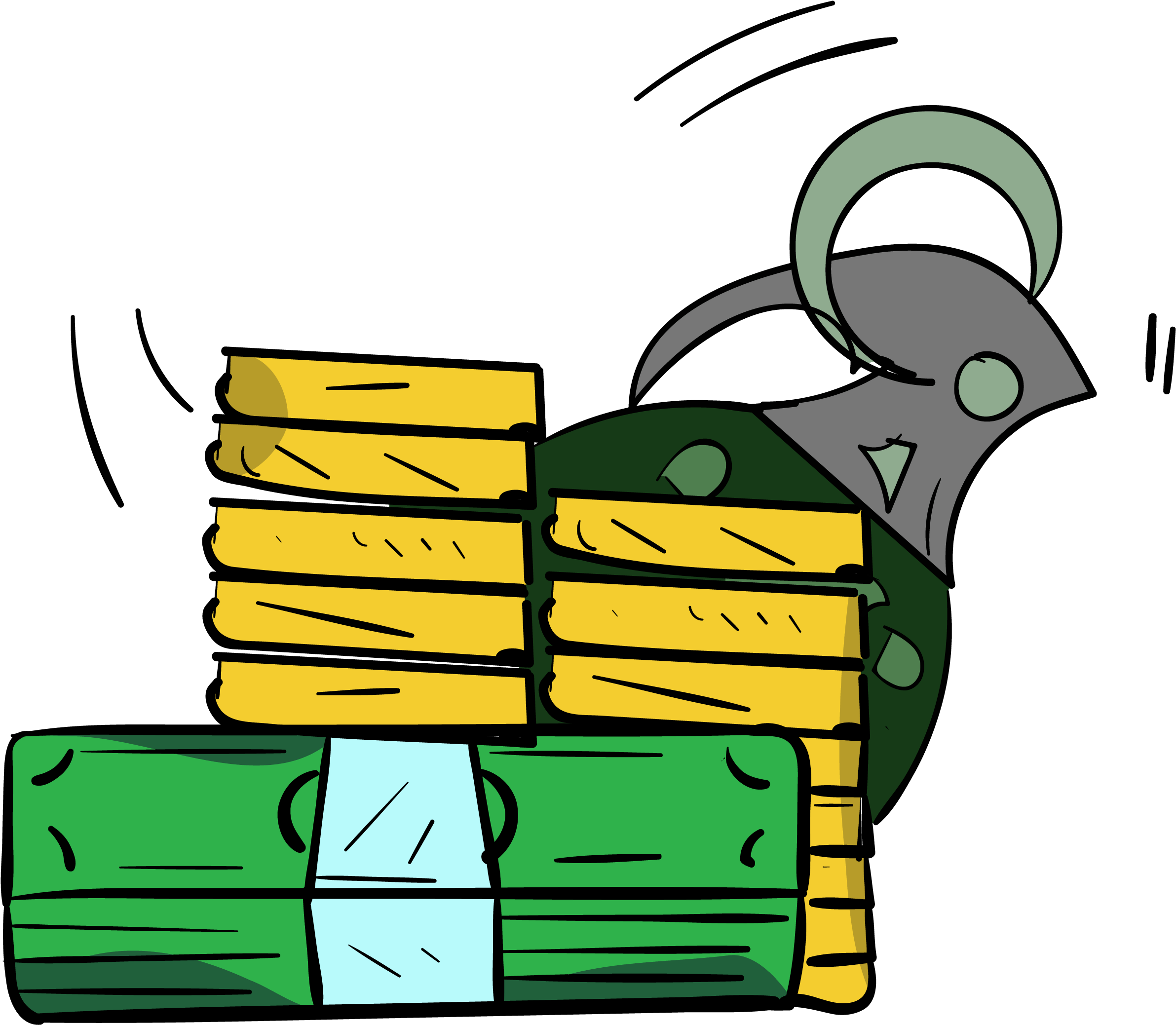 Graphic Money Exploutation Clipart (2473x2132), Png Download