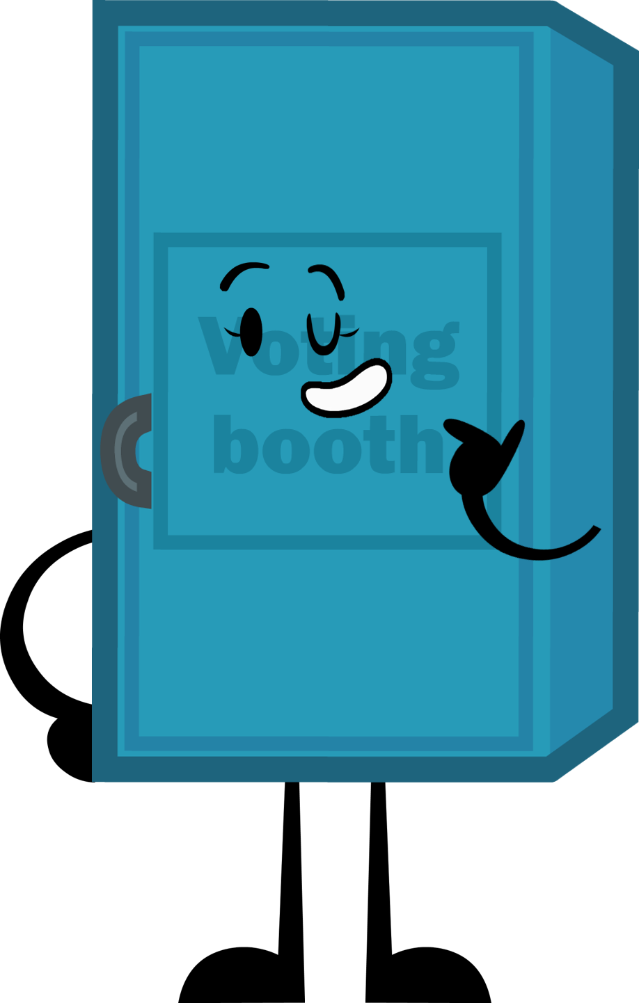 Voting Booth Clipart (918x1442), Png Download