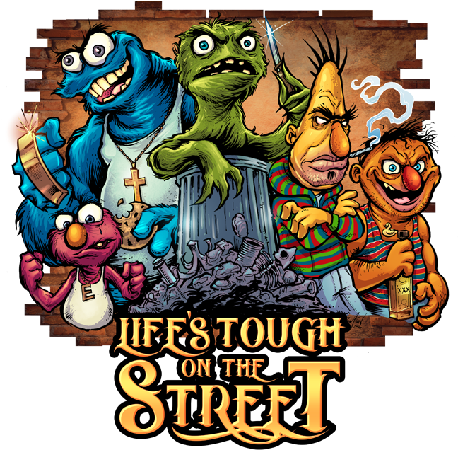 Sesame Street Gang - Sesame Street 2017 Clipart (657x700), Png Download