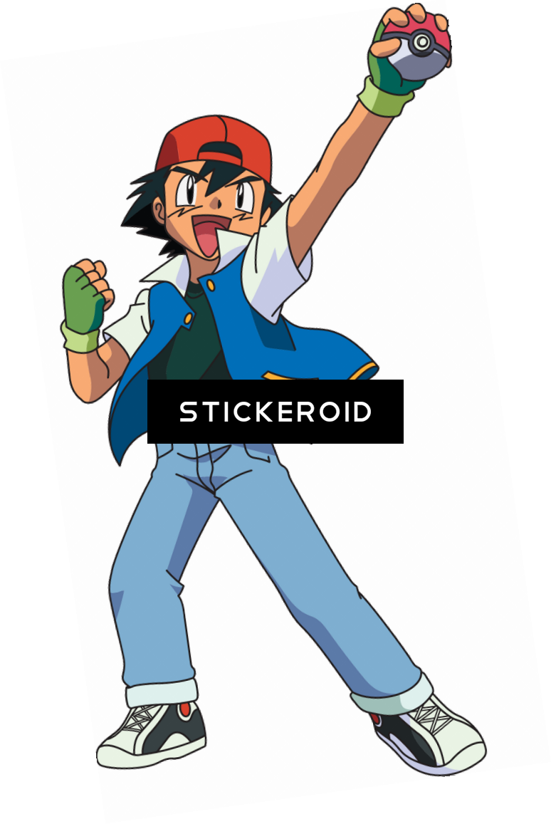 Pokemon Ash - Ash Ketchum Clipart (774x1157), Png Download