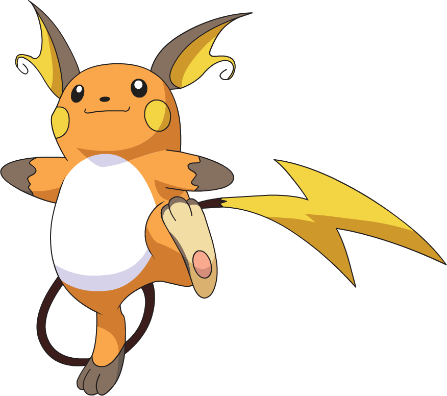 Raichu Jolteon - Raichu Pokemon Go Clipart (800x709), Png Download