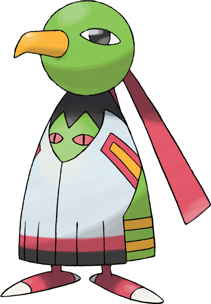 Xatu - Xatu Pokemon Clipart (748x1080), Png Download
