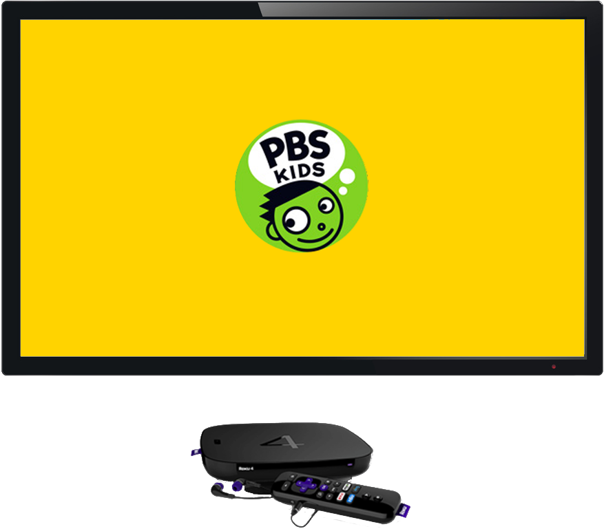 Pbs Kids On Roku - Pbs Kids Clipart (877x772), Png Download