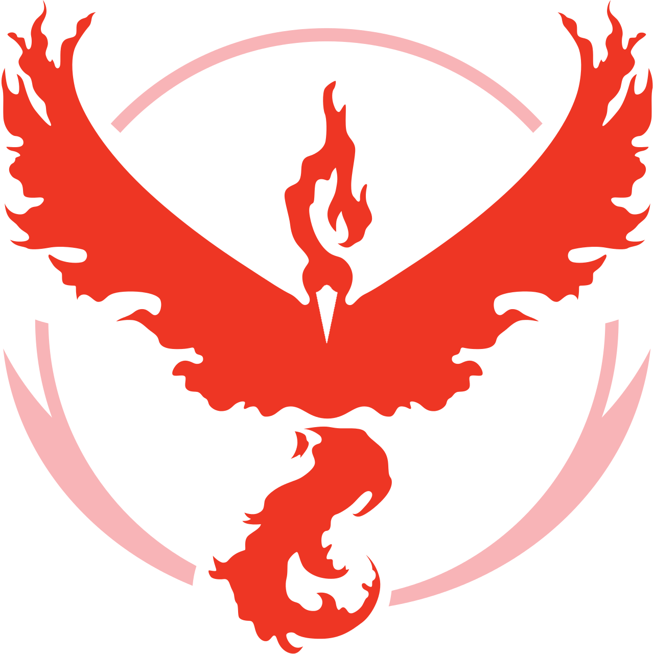 14, 15 July 2016 - Pokemon Team Valor Clipart (1280x1280), Png Download