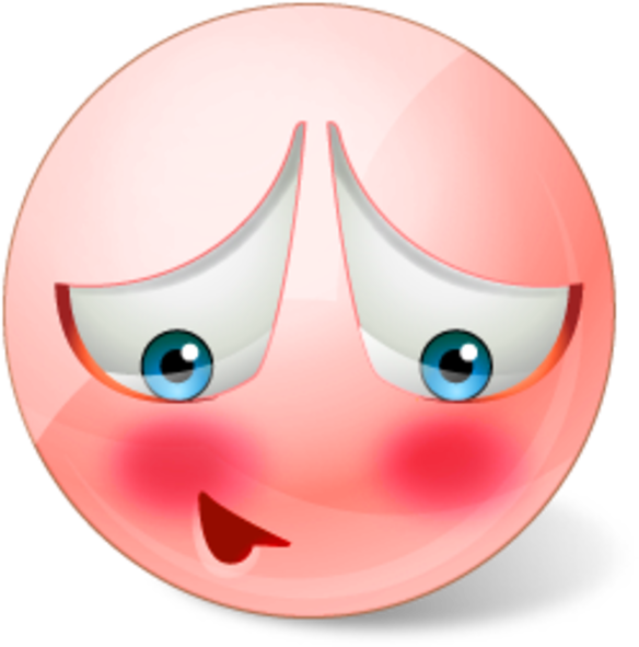 Blushing Clipart - Png Download (600x600), Png Download