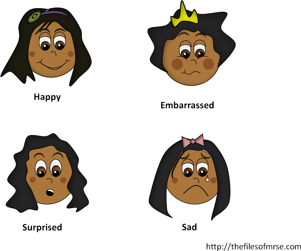 Emotions Clipart Name - Clip Art - Png Download (1286x1062), Png Download