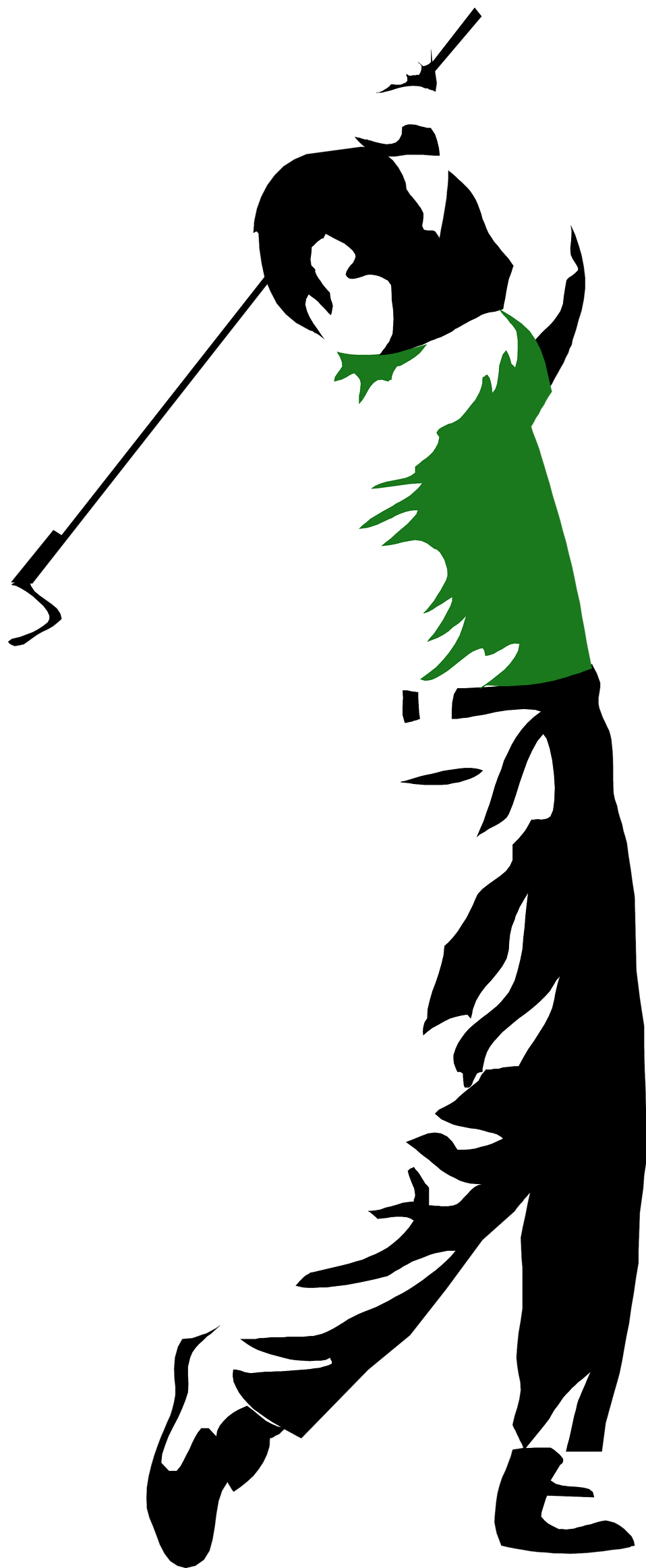 Man - Golf Pro Clip Art - Png Download (958x2324), Png Download