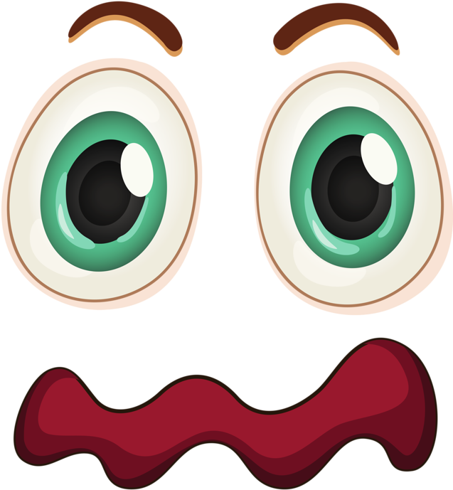 Фотки Cartoon Faces, Funny Faces, Emotion, Smileys, - Drawing Clipart (684x800), Png Download