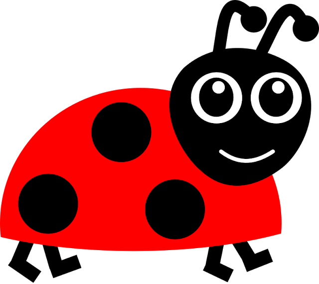 Cartoon Ladybird Clipart (600x534), Png Download