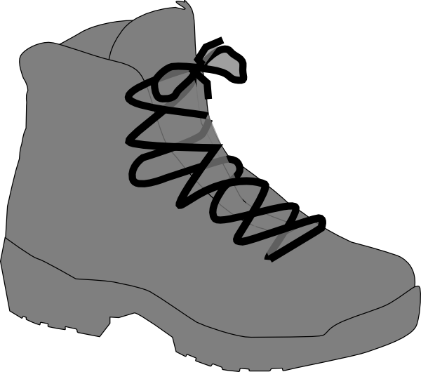 Clip Arts Related To - Hiking Boots Clipart - Png Download (600x530), Png Download