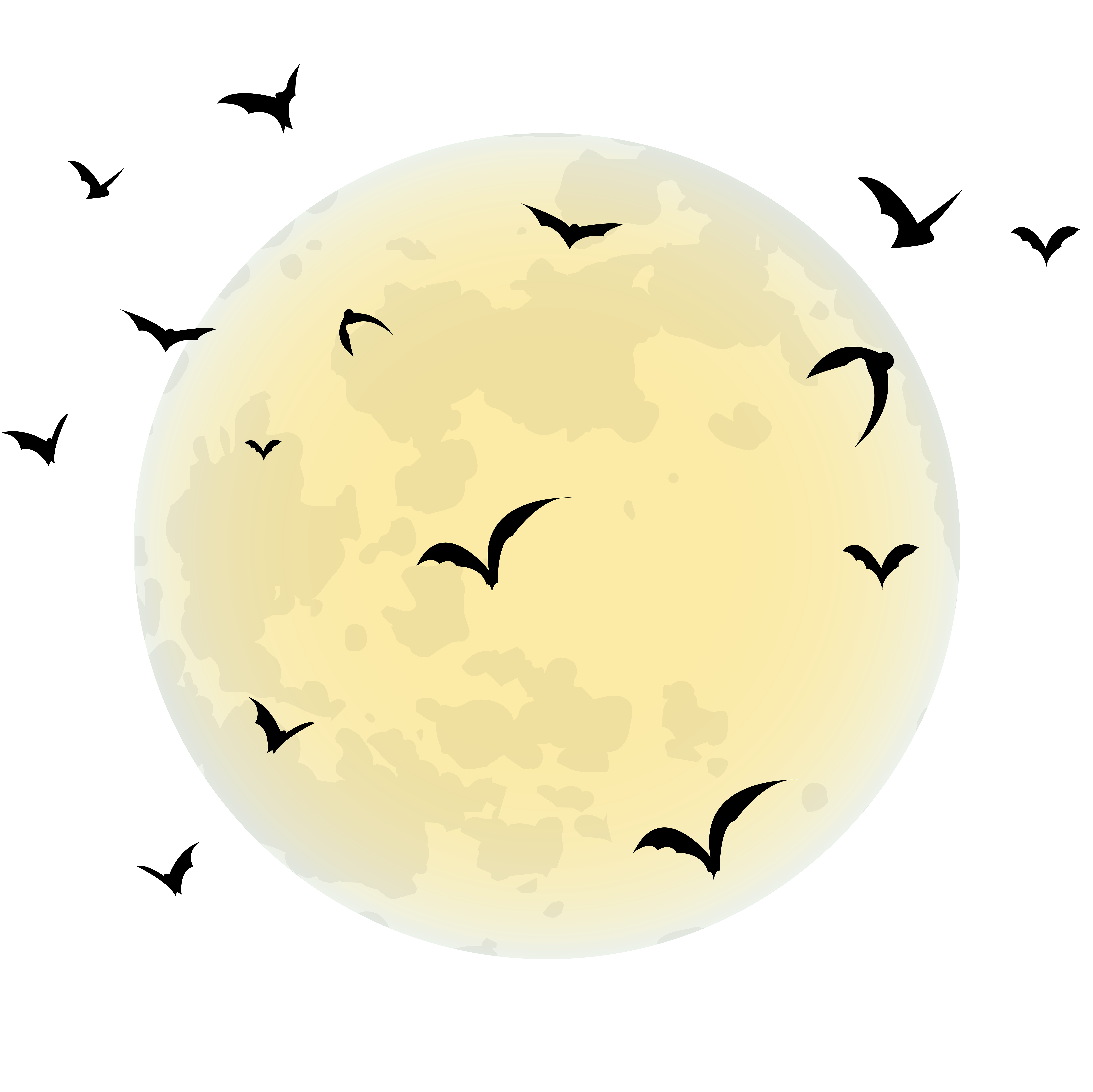 Picture Library Download Halloween Moon Png Clip Art Transparent Png Full Size Clipart 112307 Pinclipart