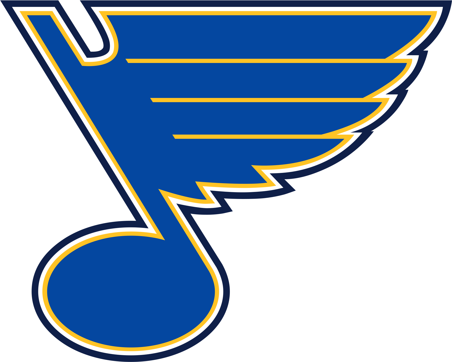 Blues - St Louis Blues Logo Clipart (1280x1024), Png Download