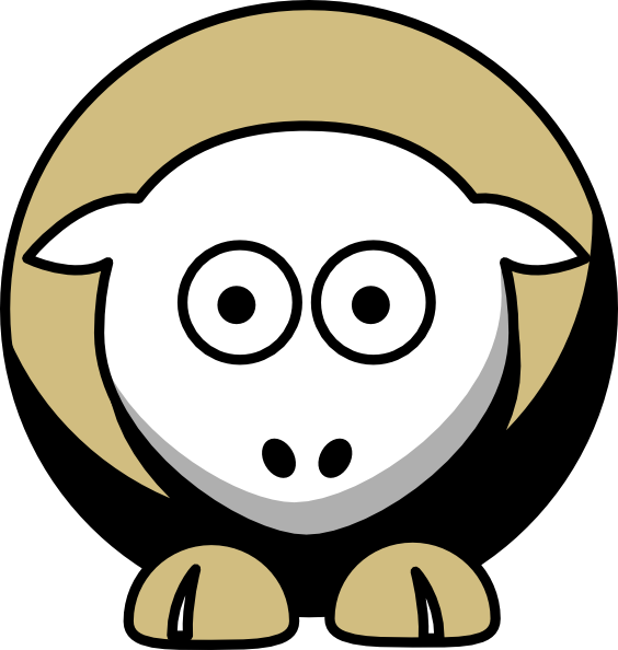 Sheep Pittsburgh Penguins Team Colors Clip Art - College Football - Png Download (564x594), Png Download