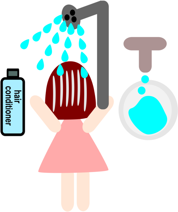 Computer Icons Drawing Hair Conditioner Woman - Clip Art - Png Download (620x750), Png Download