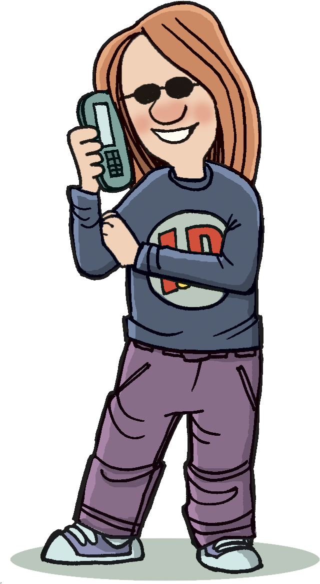Girl Talking On The Phone Clipart - Mobile Phone - Png Download (720x1200), Png Download