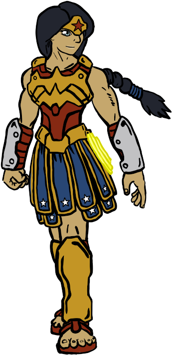 Jpg Library Wonder By Absoluteweapon On - Cartoon Clipart (432x720), Png Download