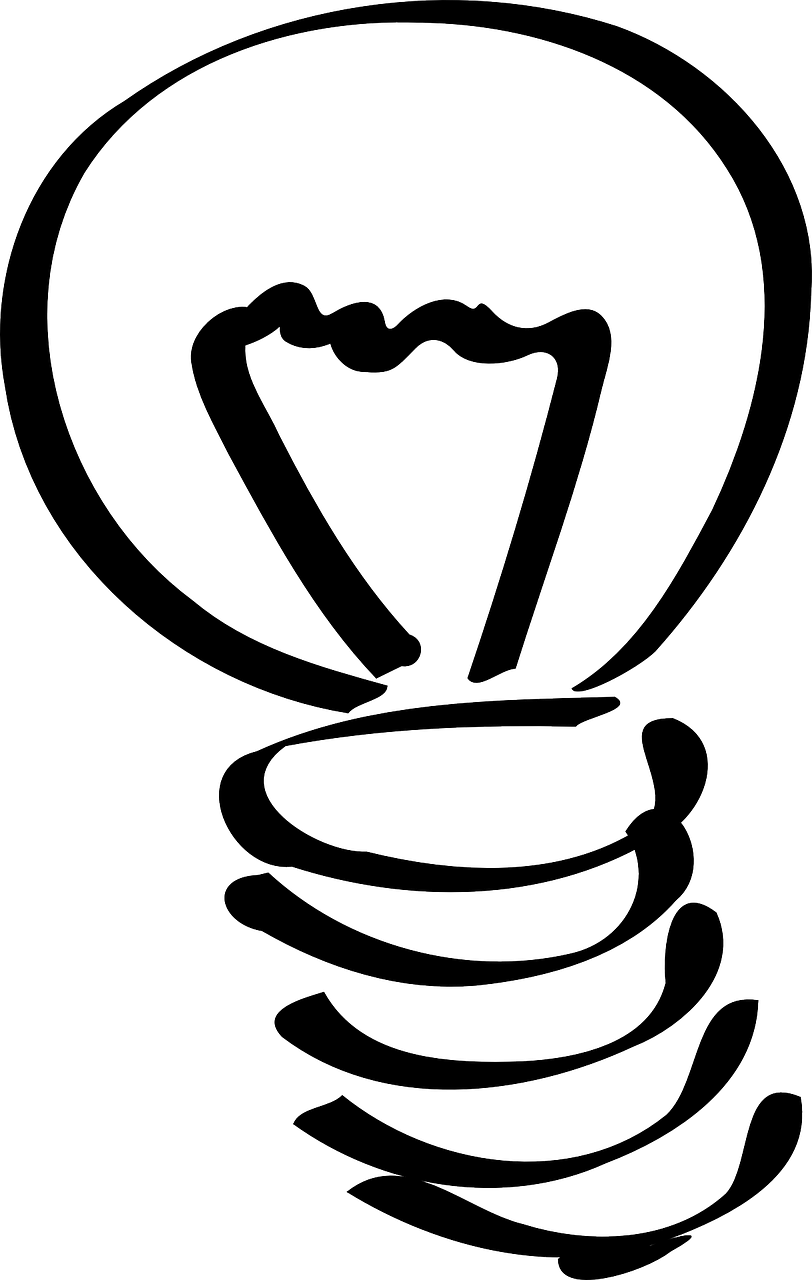 Lightbulb Light Bulb Clip Art 3 Image Clipartix - Light Bulb Sketch - Png Download (572x900), Png Download