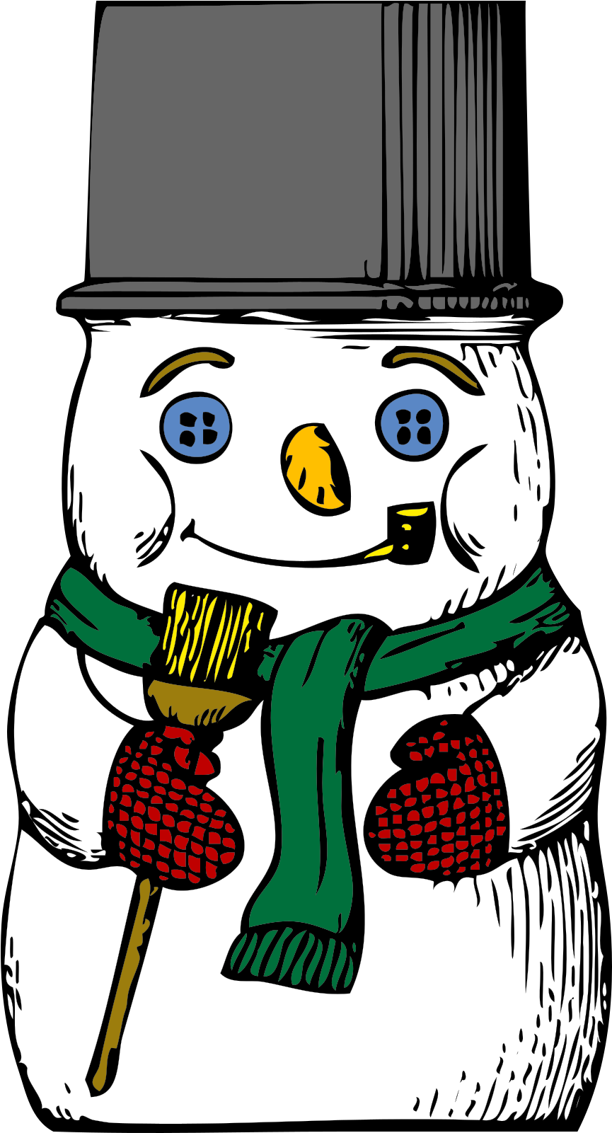 Snowman Clip Art - Avenge Drawstring Backpack Polyester Bags Gym Sack - Png Download (431x800), Png Download